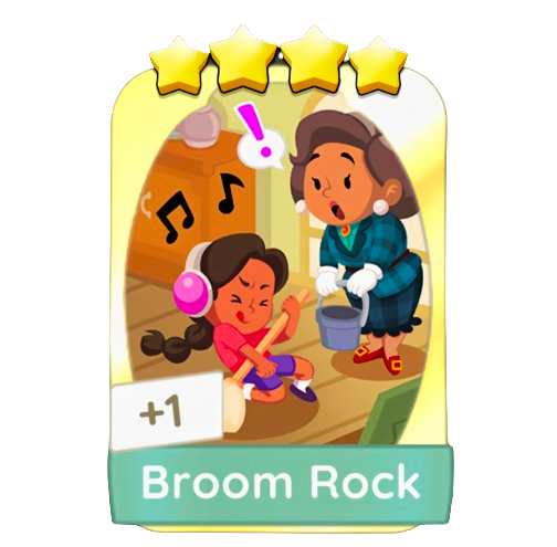 Broom Rock sticker