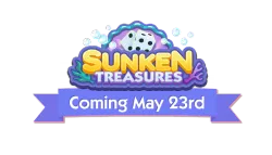 Next Monopoly Go Treasure Event: Sunken Treasures Coming May 23rd