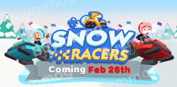 Monopoly GO Next Racers Event: Snow Racers (February 26)
