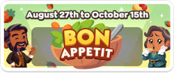 Monopoly GO! Nouveau Album 'Bon Appetit' Date de sortie et plus